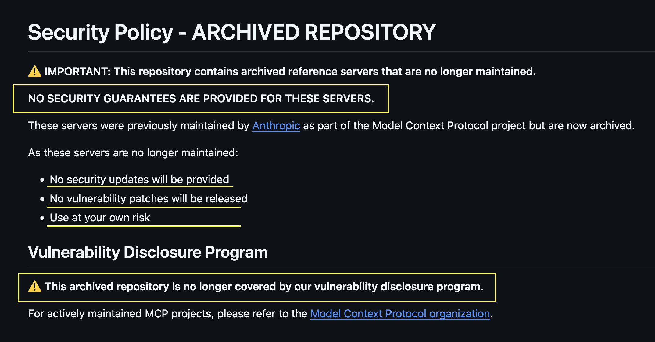 Anthropic Security Policy