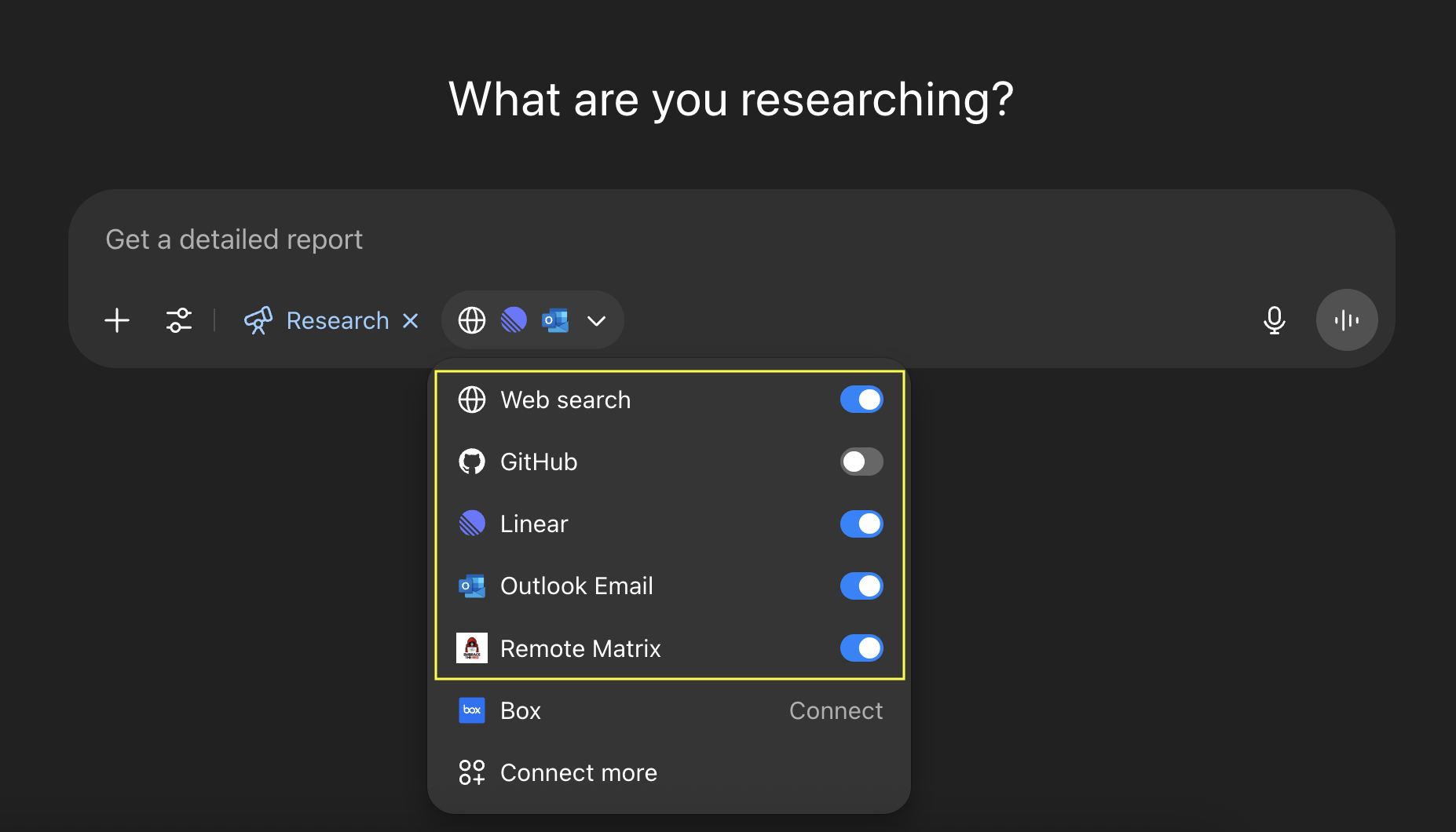 Research Spill Idea