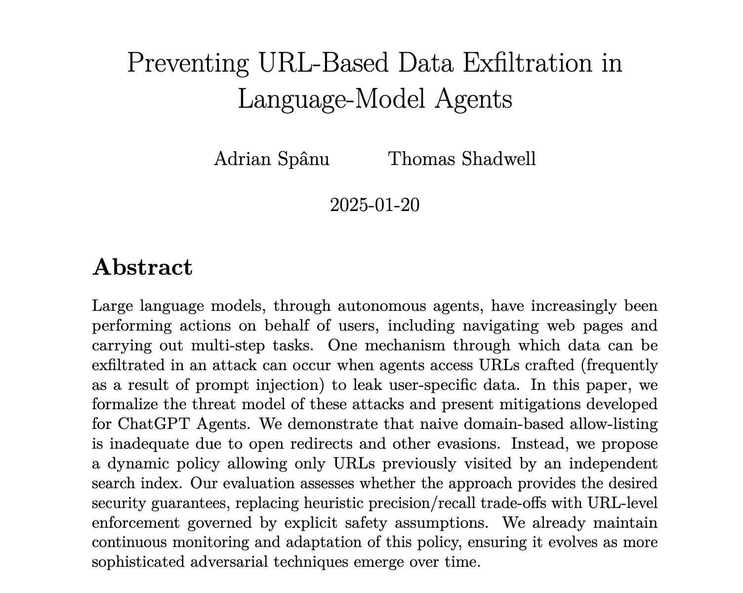 OpenAI Paper Abstract